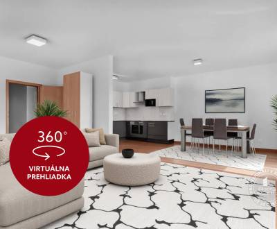 3-izb.byt, 104m2, 2xPARKING, KLIMATIZÁCIA, BALKÓN, CUBICON