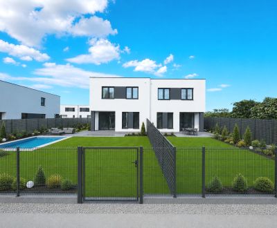 PRIESTRANNÝ 4 izbový RD, ÚP 128 m2 S TEP. ČERPADLOM, POZEMOK 405 m2