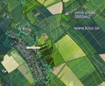 Pôda na poľnohospodárske účely. Budmerice