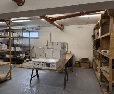 Znížená cena. Skladovo-kancl. priestor v suteréne s nákladným výťahom