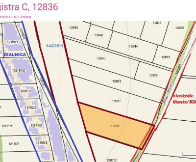 Na predaj  POZEMOK – parcela reg. 