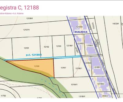 Na predaj  POZEMOK – parcela reg. 