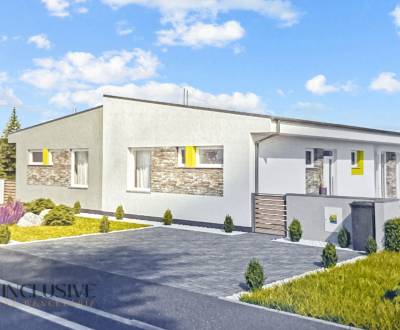 NA PREDAJ 3-IZBOVÉ DVOJDOMY – NOVOSTAVBY, OKOČ