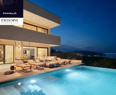 Moderná vila na predaj v Labine, Chorvátsko