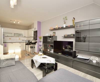 Predaj priestranný 2i byt s krytým parkovacím miestom, Rajka