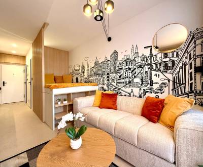 TOP ! Novostavba Na prenájom luxusný zariadený 1i byt Košice Terasa