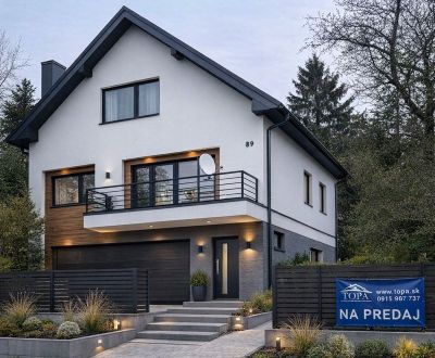 Miesto pre rodinný život – 4-izbový dom s garážou v Novej Bani.