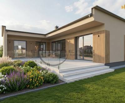 NA PREDAJ NOVOSTAVBA moderný 4-izbový rodinný dom v Malých Levároch