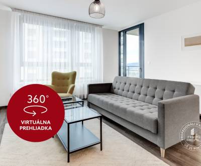 Moderný 2i byt, LODŽIA, KLIMA, GARÁŽ, City Park Ružinov