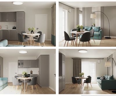 NA PREDAJ 3 izbový byt v projekte Danube Residence v Komárne