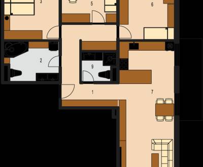 NOVOSTAVBA 4 izb. bytu 99,7 m2 + 2 balkóny na Drotárskej ceste