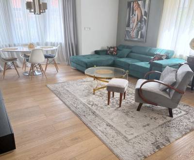 U NÁS !!! LUXUSNÝ ( 100 m2 ) 2i BYT, VÝHĽAD NA BRAT.HRAD, Palisády