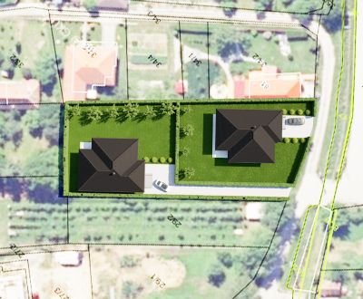 Na predaj stavebný pozemok s rozlohou 1827 m2 Solčianky