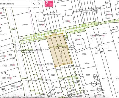 PREDAJ, Veľký stavebný pozemok v Kamenici Nad Cirochou, 