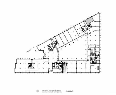 Obchodné priestory 115m2, Apollo Nivy, Prievozská ul., Nivy