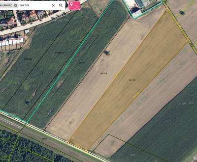 Predám investičný pozemok v Šali -  vhodné na IBV