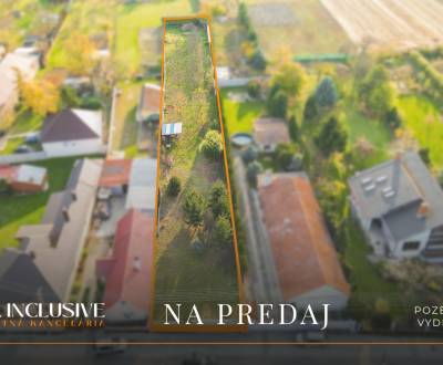 NA PREDAJ STAVEBNÝ POZEMOK (1524 m²), VYDRANY