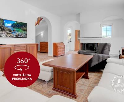 Dvojpodlažný 4i dom, garáž, altánok, veľký pozemok 1436 m2