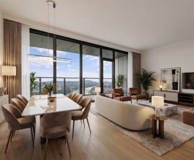 NUERA︱EUROVEA TOWER - 3-izbová rezidencia s výhľadom na hard