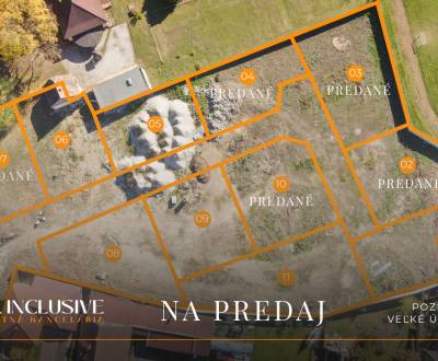 NA PREDAJ STAVEBNÉ POZEMKY, VEĽKÉ ÚĽANY –BELLINDA PARK