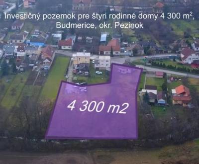 Nová cena! Ponuka pre investorov: veľký pozemok s možnosťou rozdelenia