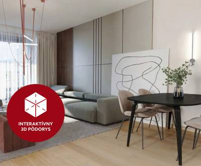 Nový 2i byt, LODŽIA, KLIMA, GARÁŽ, DOWNTOWN YARDS, Košická