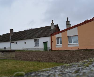 Na predaj dom a chalupa v jednom na veľkom stavebnom pozemku pri Holíč