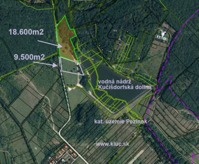 Pozemok v rekreačnej oblasti. Kučišdorfská dolina
