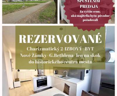 REZERVOVANÉ Charizmatický zariadený 2-IZB byt Nové Zámky Ul. G.Bethlen