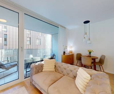 BA I/VYDRICA-Prenájom moderného, veľkého 1i bytu + priestranná lodžia