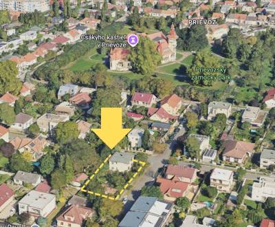 Exkluzívny stavebný pozemok Ružinov - Prievoz 760 m²  