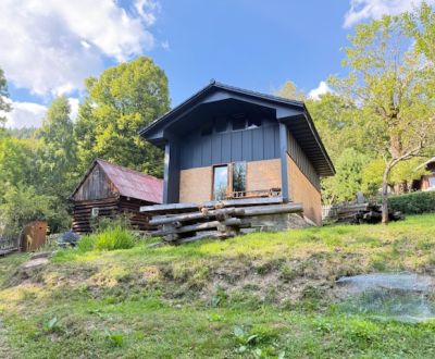 Chata pred dokončením, pozemok 770 m2, Horná Maríková