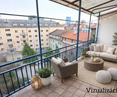 Mestský úkryt v centre s terasou – pre ľudí, ktorí chcú žiť v meste