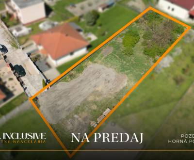  Na predaj 1396 m² stavebný pozemok, Horná Potôň