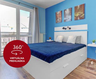 Pekný 2-izbový byt s DVOMI BALKÓNMI a KLIMATIZÁCIOU