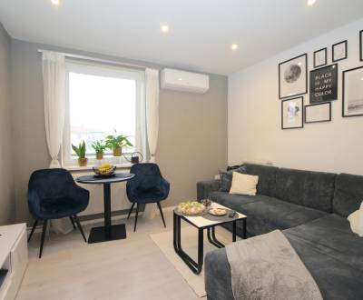 1-izb. byt v Pezinku, Hroznová ul. s balkónom, prerobený na 2 izbový