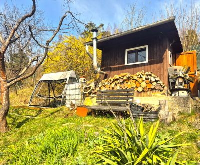 Záhradka s chatkou a vlastnou studňou na Mihaľove,  Bardejov, 428 m2