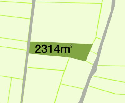 Na predaj Stavebný pozemok Pravenec, 2314 m2
