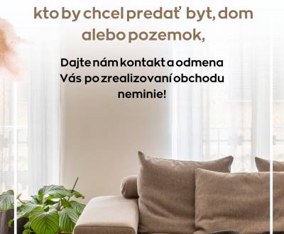 Hľadáme rodinné domy v okolí Nitry. Ponúknite! 