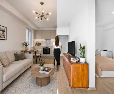 Exkluzívne: 2-izbový apartmán s lodžiou, balkónom a parkovaním 