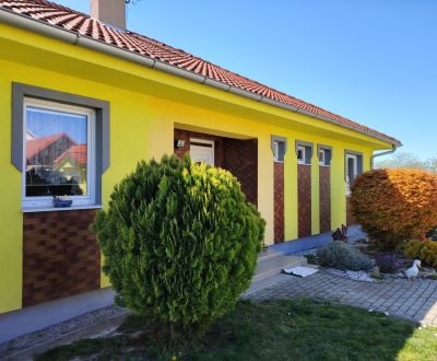 Predaj 4 izb.rod.domu v obci Topoľníky,pozemok 1133 m2,bazén,sam.garáž