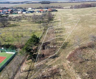 Pozemok na výstavbu rodinného domu v obci Hodkovce 