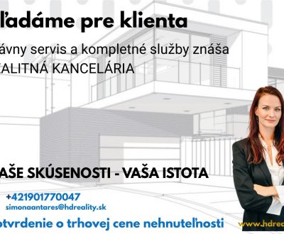 Kúpa, rodinný dom v meste Banskej Bystrici a blízkom okolí