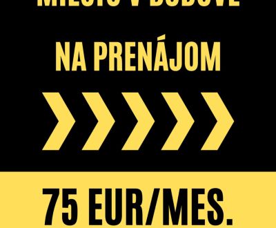 PRIESTRANNÉ PARKOVACIE STÁTIE