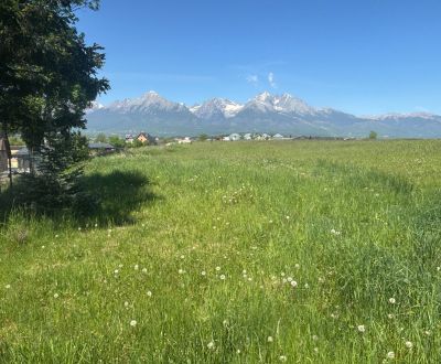 PREDAJ: STAV. POZEMOK; 719 m2; Poprad - Mlynica; 68 305 €