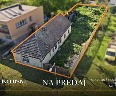Na predaj stavebný pozemok s domom, Jahodná