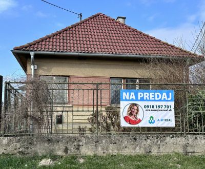 ☎️ 0918197701- Na predaj starší rodinný dom vhodný na kompletnú presta