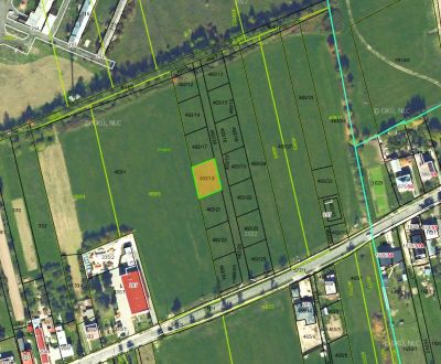 Na predaj stavebný pozemok o rozlohe - 570 m² v obci Kamenná Poruba.