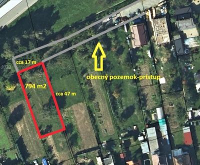 POZEMOK NA PREDAJ - DRIENOV, OKR. PREŠOV, 794 M2, 