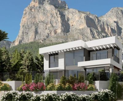 Moderné vily s panoramatickým výhľadom na more a hory, Costa Blanca